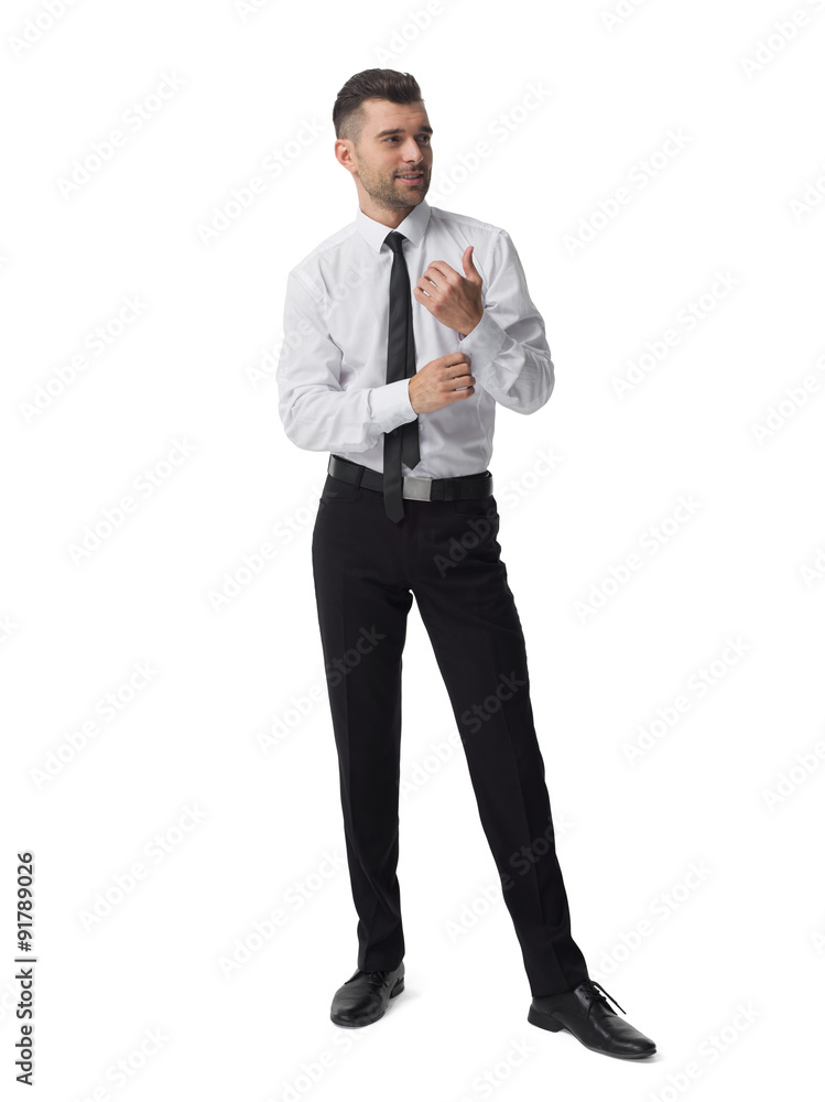 Businessman isolated portrait Businessman isolated portrait