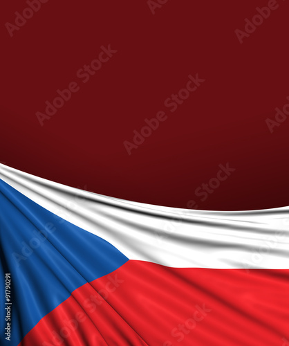 Czech republic Flag, Czechian Background photo