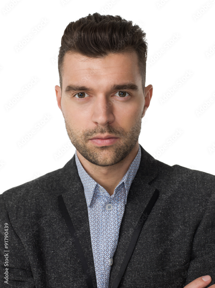 Businessman isolated portrait Businessman isolated portrait