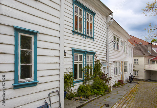 little street in Bergen