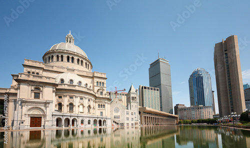 The First Church of Christ, Scientist is the Mother Church and administrative headquarters of the Church of Christ, Scientist, Located in Boston, USA.