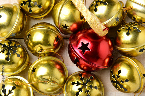 Foto Closeup Sleigh Bells