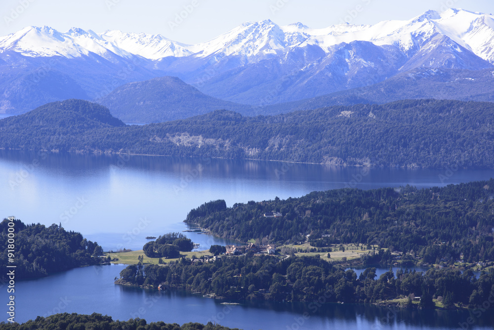 Views of Nahuel Huapi, San Carlos de Bariloche, Patagonia, Argentina National Park