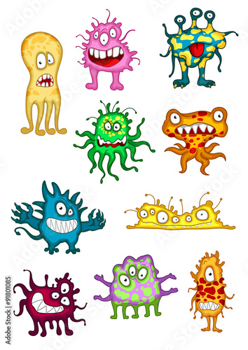 Cute monsters, demons, beasts and mutants
