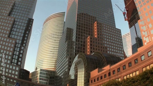 One World Trade Center under construction.