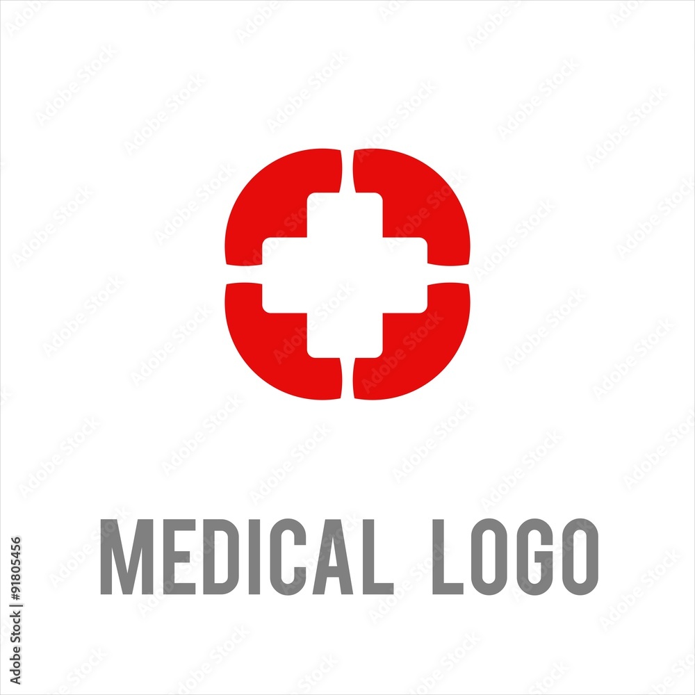 Medical Medicine Medic Hospital logo icon vector Medical Medicine Medic Hospital logo icon vector