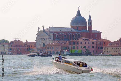 Venice.Italy.The Church Of Il Redentore. photo