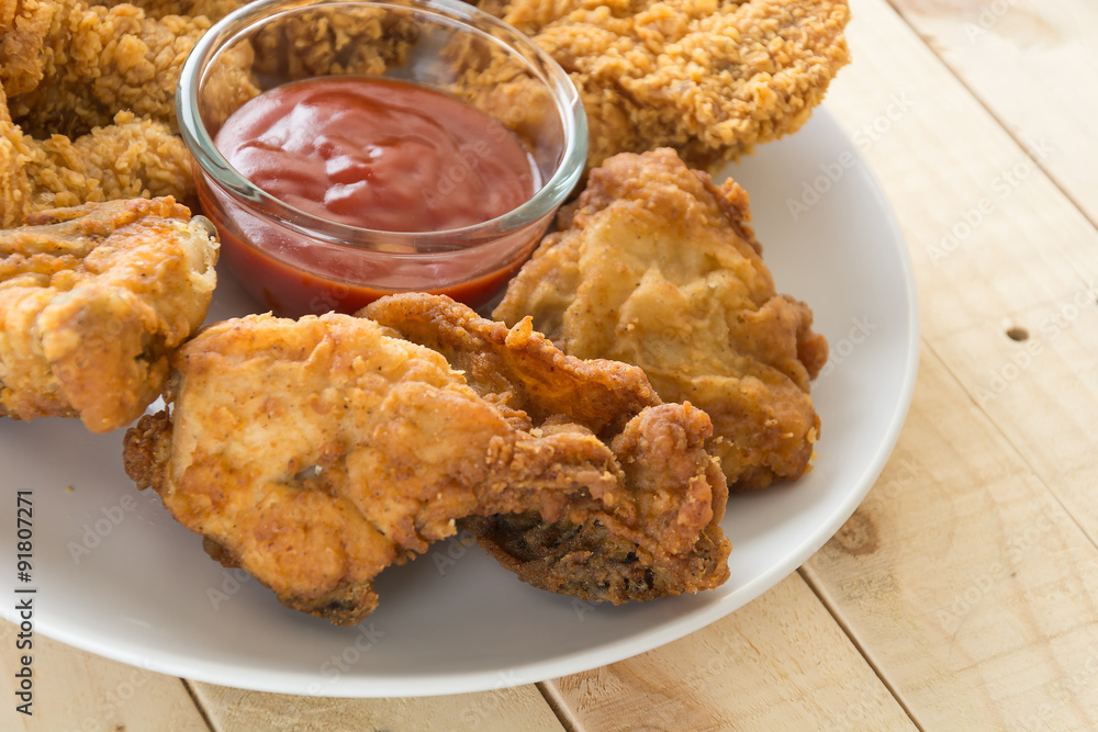 fried crispy chicken fried crispy chicken
