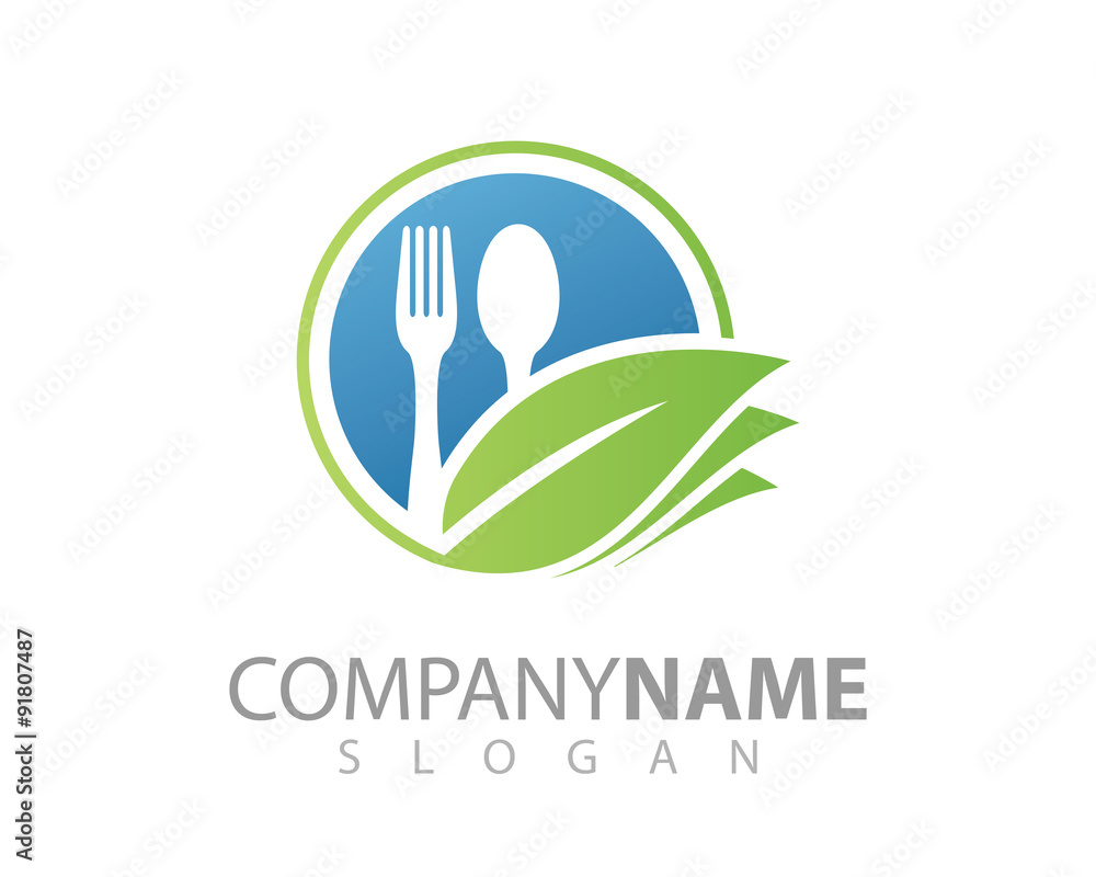 Food logo - cooking logo - restaurant logo - chef logo Food logo - cooking logo - restaurant logo - chef logo