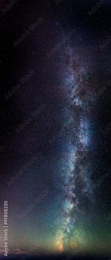 Naklejka premium droga Mleczna