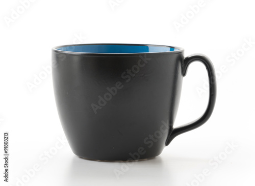 empty cup of coffee or mug