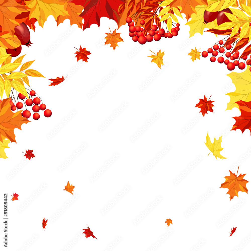 Autumn Leaves Frame Autumn Leaves Frame
