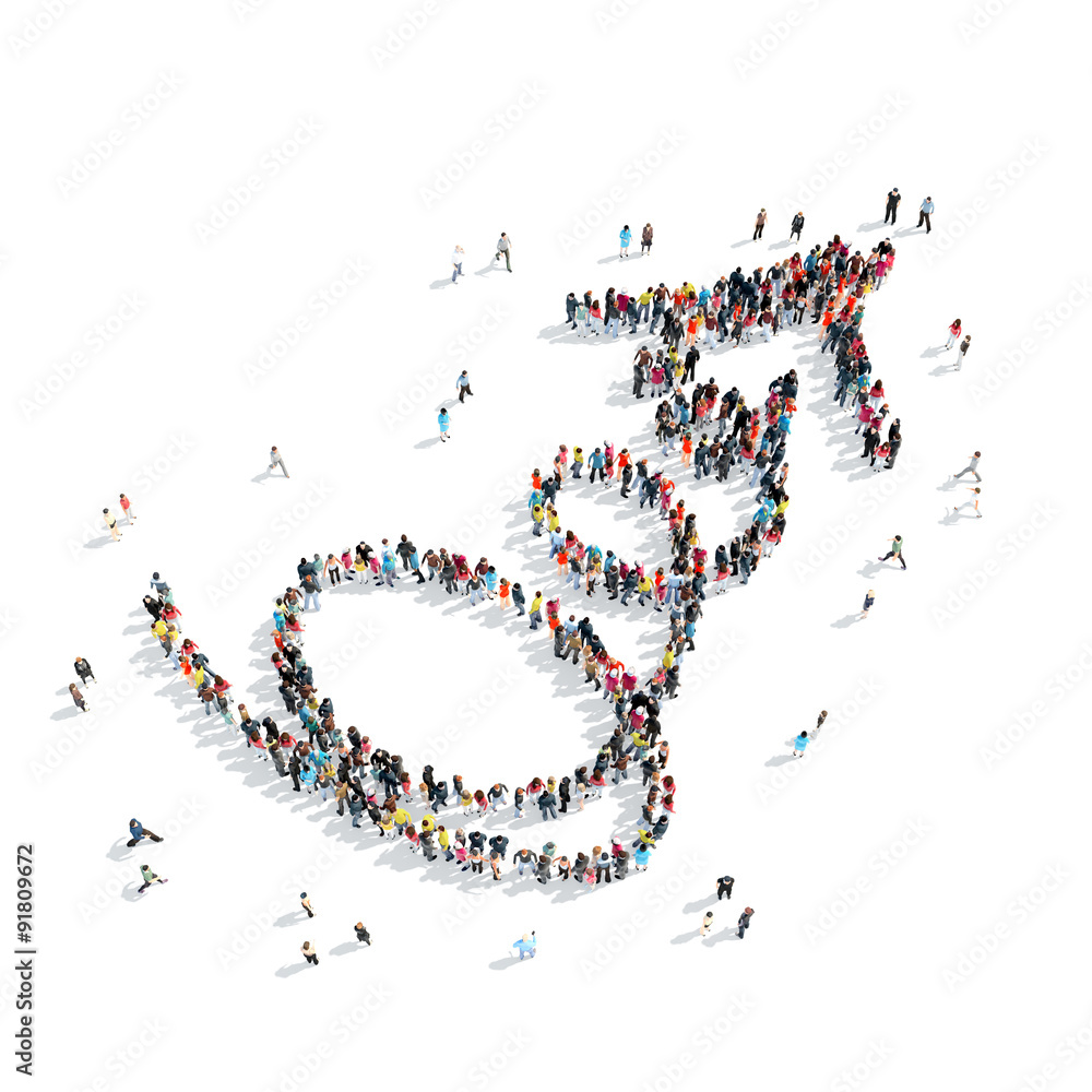 people shape arrow cartoon people shape arrow cartoon