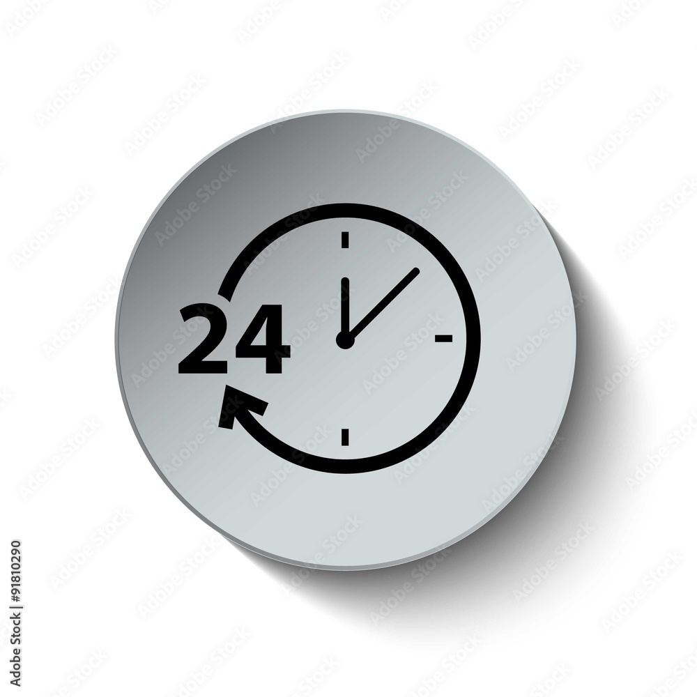 24 hours support icon. Customer service icon. Computer icon. But 24 hours support icon. Customer service icon. Computer icon. But