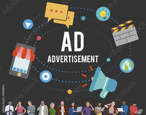 Ad Advertisement Marketing Commercial Concept