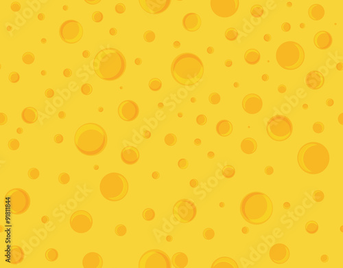 Cheese vector endless seamless texture