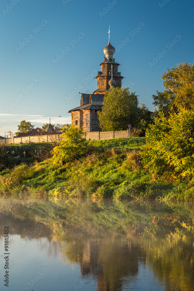 Orthodox church in city of Suzdal Russia