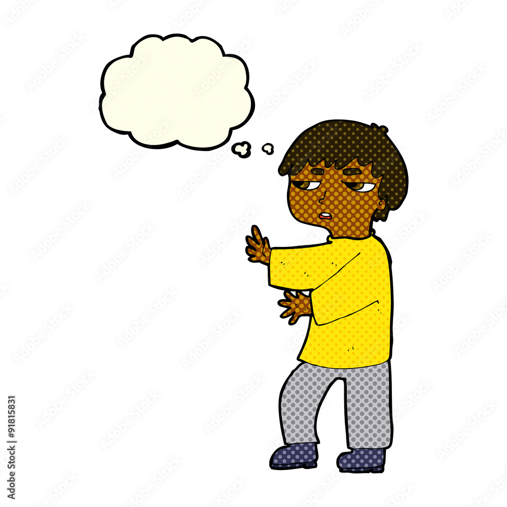 cartoon man gesturing with thought bubble cartoon man gesturing with thought bubble