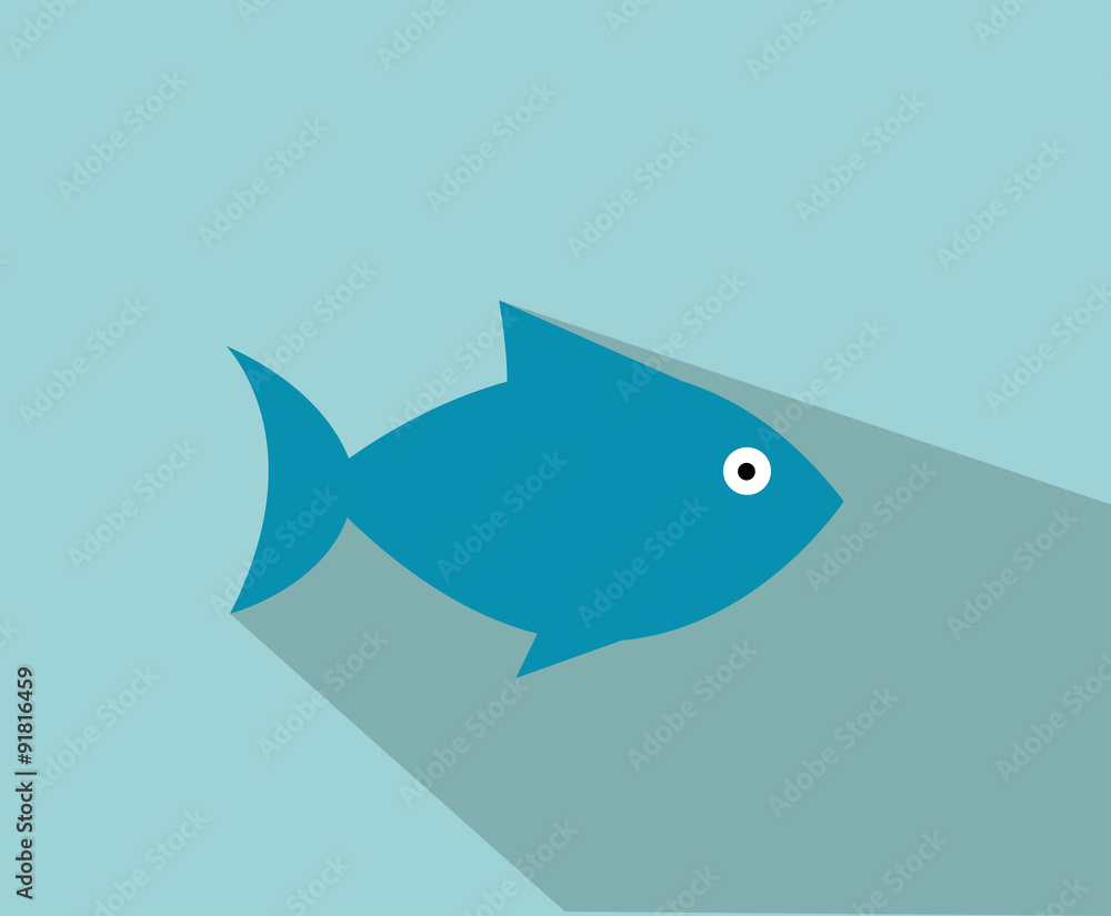 Obraz premium fish symbol