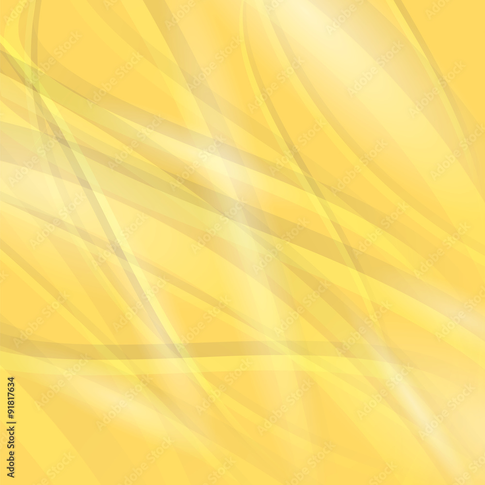 Abstract Yellow Wave Background Abstract Yellow Wave Background
