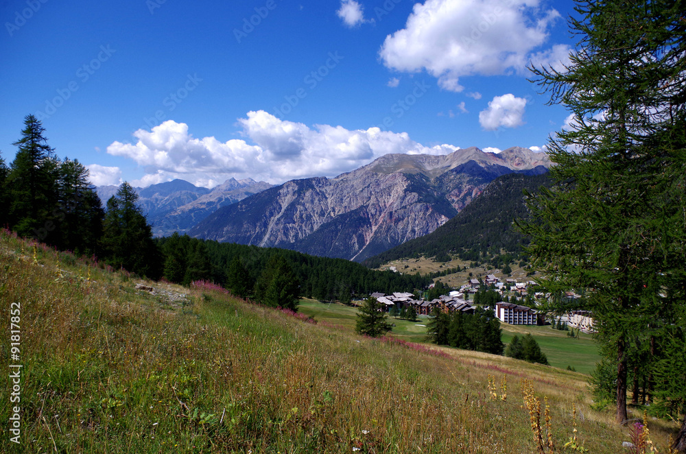 Montgenèvre, région PACA, France