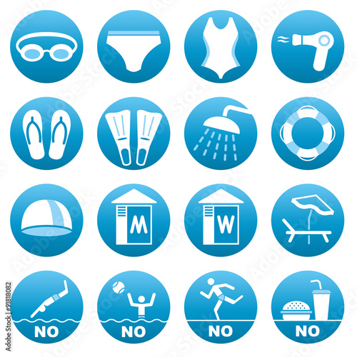 Swimming Pool icons