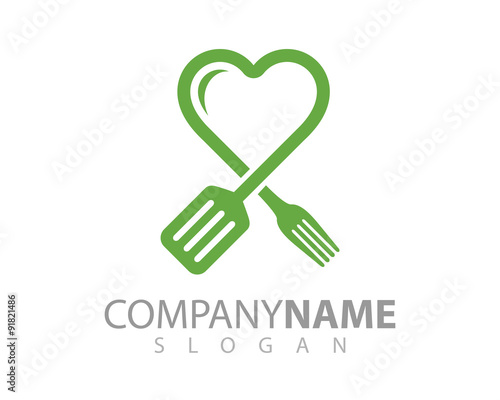 Food logo - cooking logo - restaurant logo - chef logo