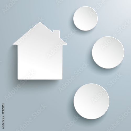 Paper House 3 Circles