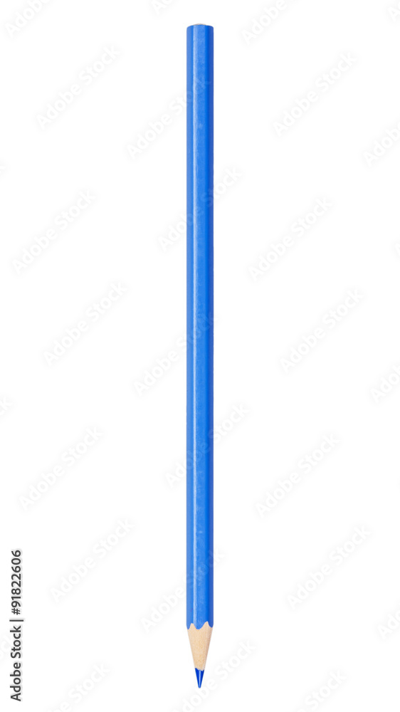 colored pencil isolated on a white background colored pencil isolated on a white background