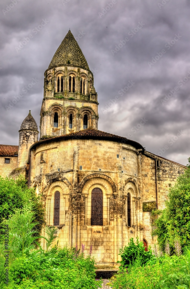 The Abbey of Sainte-Marie-des-Dames in Saintes - France