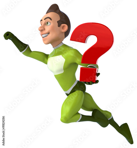 Fun superhero