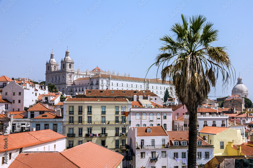 Lisbon panoramic view, Portugal