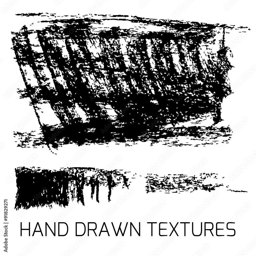 Hand drawn textures