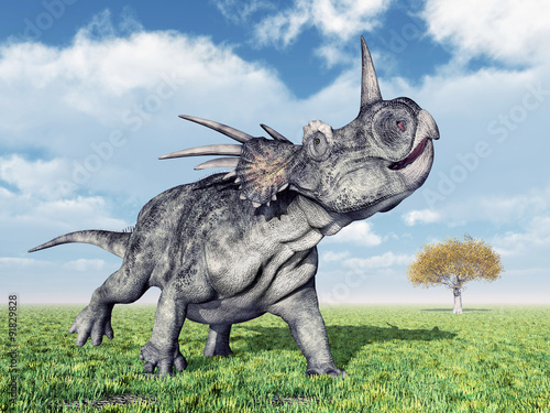 Dinosaur Styracosaurus © Michael Rosskothen