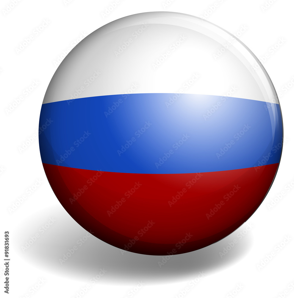 Netherland flag on round badge Netherland flag on round badge