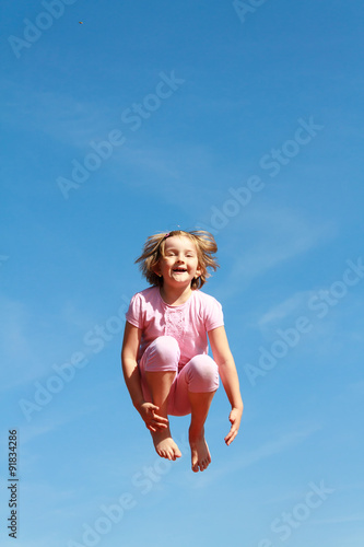 active girl - jump