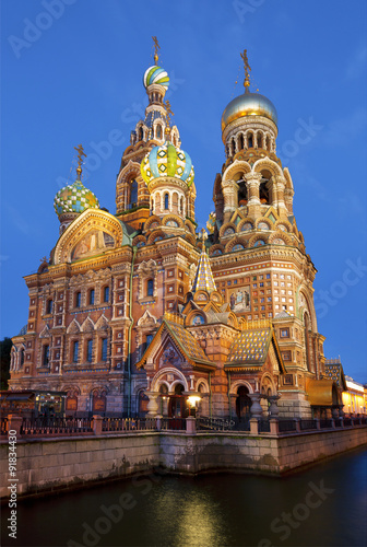 Church of the Savior on Blood, Saint-Petersburg, Russia © vesta48
