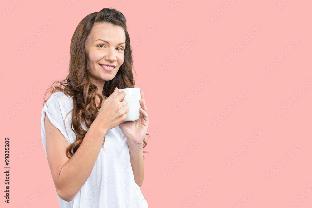 Beautiful woman smiling Beautiful woman smiling