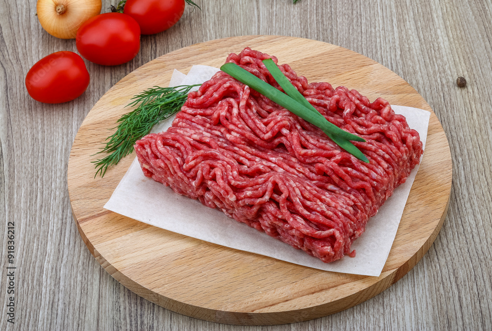 Raw minced meat Raw minced meat
