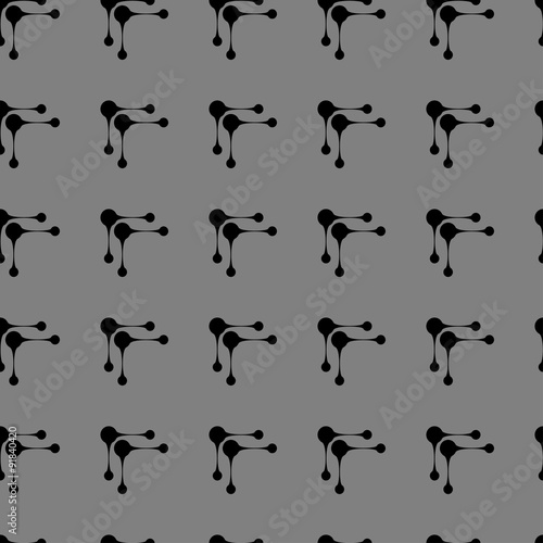 Globule seamless pattern background