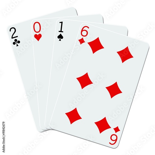 Cartes à jouer 2016