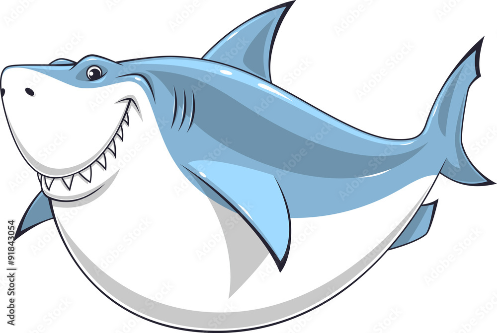 Fototapeta premium White shark