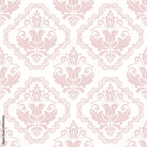 Damask Seamless Vector Pattern