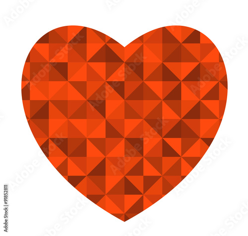 Retro heart.