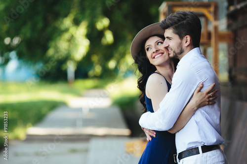 man and woman embracing each other