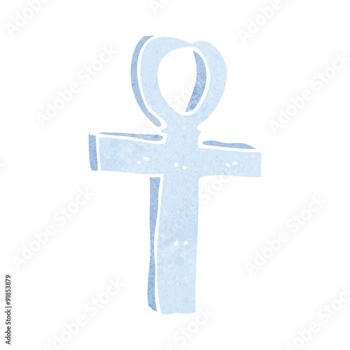 cartoon ankh symbol