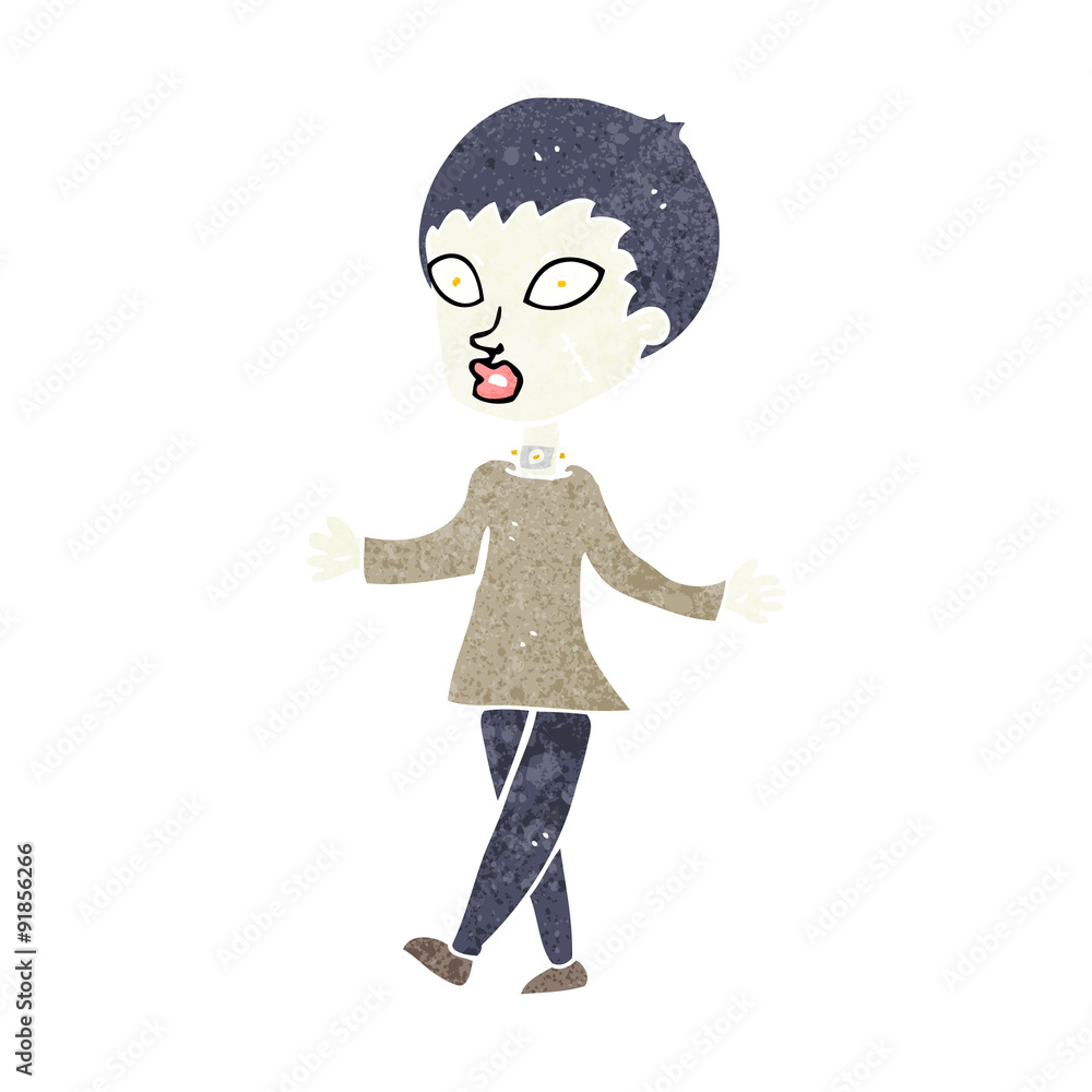 cartoon halloween zombie woman cartoon halloween zombie woman