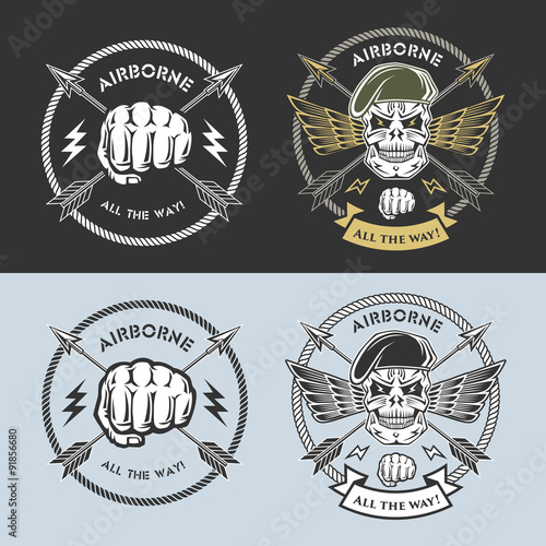 military emblems