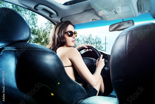 female driver © Andrey Kiselev