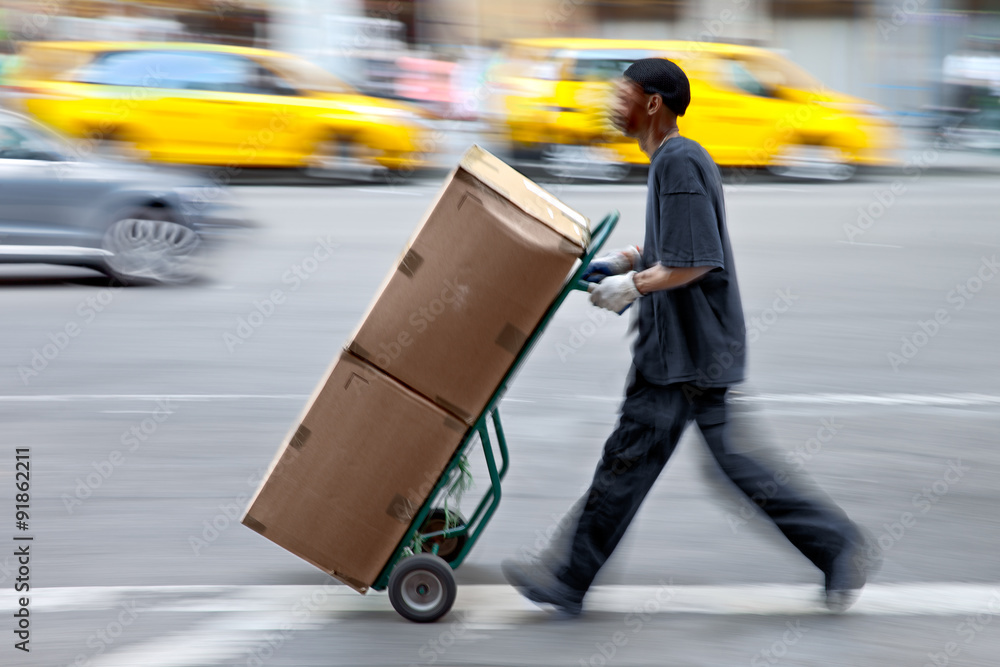 delivery with dolly by hand delivery with dolly by hand